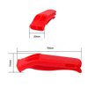 AUGSUN 20 Pcs Emergency Safety Whistle Plastic Whistles Set with Lanyard,Red and Orange