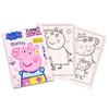 Peppa Pig Coloring Book Super Set for Kids Toddlers Bundle - 3 Pack Activity Books Featuring Dr Seuss Shop, Eric Carle, Peppa Pig (Nick Party Supplies)