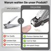 2024 Upgrade Nail Clippers with Catcher - Cool Car Model No Splash Toenail Clippers, Self Collecting Fingernail & Toe Nail Clipper for Thick Nails, Sharp Blade Birthday Gifts for Men