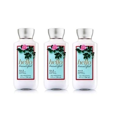 Bath and Body Works hello beautiful Body Lotion Lot of 3 - Full Size