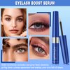 Lash Serum, Rapid Eyelash Growth Serum, Eyelash Serum for Eyelash Growth Thickness, Stronger, Healthier Lashes & Brows, Longer, Fuller, and Thicker Lashes, Vegan & Cruelty-Free (Dark Blue 3ML)