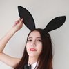 UJLN Women's Bunny Accessory Set Rabbit Ear Headband Collar Bow Tie Rabbit Tail for Easter Costume Cosplay Accessories for Adult Children-3Pack