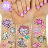 xo, Fetti Birthday Party Decorations Temporary Tattoos - 44 pcs | Fun Bday Girl Party, Older, Wiser, Hotter, HBD, Disco Cowgirl Party, Hot Girl Bday