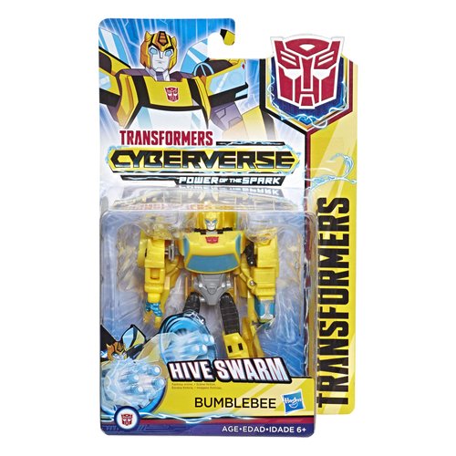 Transformers Toys Cyberverse Action Attackers Warrior Class Bumblebee Action Figure