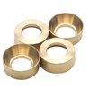 4Pack Vgoohobby Brass RC Wheel Weights Balance Counterweight Upgrade Parts Compatible with Axial Scx24 90081 AXI00002 1/24 Crawler Car