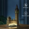 MEOA Big Ben Model Building Blocks with Simulation Clocks and Lights Famous Landmarks in London Toy Building Sets (815pcs)