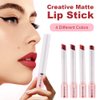 KUIRUNRX Matte Lipstick, Box Lipstick Set, Matte Lip Gloss, Moisturising Cream Smooth Non-Stick Cup Does Not Fade Lipstick Cosmetics