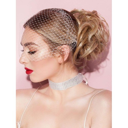Style-a-Do/Mini-Do Duo Pack Color R6 DARK CHOCOLATE - Hairdo Set of 2 Hair Wraps Tru2Life Heat Friendly Synthetic Formal Updo Bun Hairpiece Bundle Maxwigs Hairloss Booklet