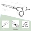 Hair Cutting Scissors 6",Hair Scissors Professional with Extremely Sharp blades,Stainless Steel Barber Scissors,Hair Shears for Salon/Home Use