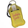 Golden Girls Rose Keychain with Hand Sanitizer Bottle Holder