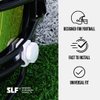 SLEEFS Football Helmet Visor Quick Clips [1 Pair of Clips + 1 Pair of Screws] - Black - Universal Fit, Quick-Release Clips - No Tools Required