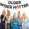 KatchOn, Shiny Older Wiser Hotter Banner - No DIY, 10 Feet | Funny Birthday Decorations | Older Wiser Hotter Birthday Banner, Adult Birthday Party Decorations, Older Wiser Hotter Birthday Decorations
