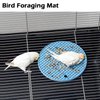 Jevnd 2Pcs Bird Foraging Toys Puzzle, Bird Slow Feeder Mats, Interactive Parrot Foraging Toys to Increase Feeding Time, Bird Enrichment Toys for Parakeet, Cockatiel, African Grey, Conure, Budgies