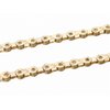 FSC 10 Speed 116 Links Bicycle Chain, Silver,Gold (1/2x11/128-Inch) Compatible with 9 Speed (Gold)