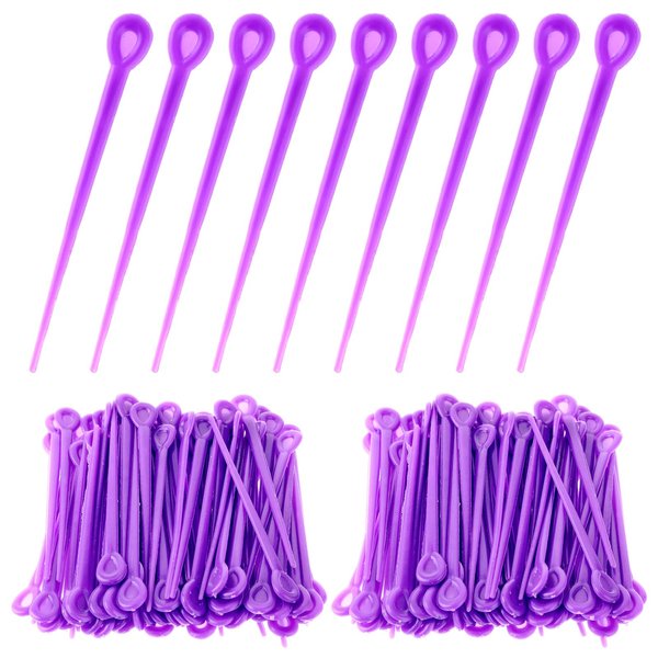 180 PCS Brush Roller Pick Plastic Hair Roller Pins Brush Hair Rollers Pins Hair Curler Roller Pin for Hair Curling Styling Accessories (purple, one size)