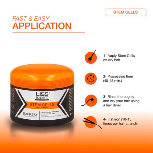 Liss Expert Stem Cells Smoothing Treatment 8.45 oz X 2 for LONGER HAIR (2)
