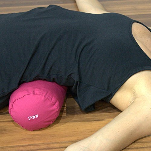 Yoga Meditation Back Bolster/Cushion lumbar support Firm Pillow Restorative, Orange