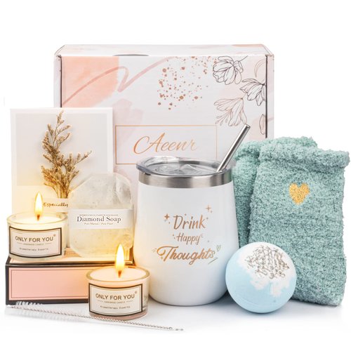 Birthday Gifts for Women - 50th Birthday Gifts for Her - Best Friends Birthday Gifts - Happy Birthday Gift Baskets for Mom Female Coworker Sister 40th Birthday Gifts Women 60th Birthday Gifts Ideas