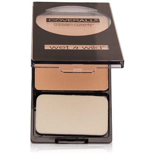 Wnw Coverall 822b Pwder F Size .26oz Wet N Wild Coverall Pressed Powder Fair/Light 822b