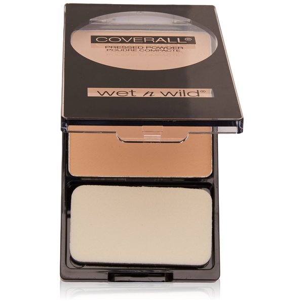 Wnw Coverall 822b Pwder F Size .26oz Wet N Wild Coverall Pressed Powder Fair/Light 822b