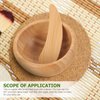 Beaupretty Skin Care Kit Mask Bowl Set Cute Small Skin Care Mask Bowl Bamboo Mask Mixing Bowl Makeup Cosmetic Tool for Ladies Women DIY Skin Care Cosmetics Clay Tools