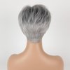 Short Hair Wigs with Natural Bangs,Bangs Hair Clip Synthetic Hair Pixie Cut Short Hair Wigs for Women with Thinning Hair Natural Daily Use Hair (#5)