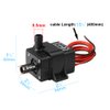 2 Pack DC 12V Mini Submersible Water Pump 63 Gallon for Aquarium Fish Tank Hydroponic Fountains