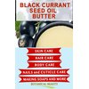 Botanical Beauty BLACK CURRANT SEED OIL BUTTER 100% Pure Natural VIRGIN UNREFINED Cold-Pressed 16 Fl oz 480 ml for Face, Skin, Body, Hair, Lip, Nails. Rich in Gamma-Linolenic Acid, Vitamin E