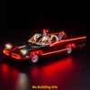 BrickBling LED Lighting Compatible with Lego The Classic TV Series Batmobile 76328 Building Set, Creative Light Kit, No Model Included (Classic Version Light)