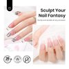 Beetles Nail Extension Gel 60g for Nail Clear Gel Builder Nail Gel Trendy Nail Art Design Natural Long-Lasting Nail Extension DIY Home