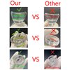 Boyizupha 2Pcs Transparent Glass Eye Wash Cup for Eye Rinse,Cleansing with Storage Container,10ml-Set of 2