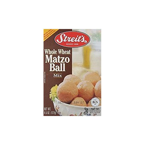 Streits Whole Wheat Matzo Ball Mix Kosher For Passover 4.5 oz. (3-Pack)3
