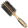 Kent PF03 Round Curling Brush with Hard Natural Boar Bristle - Hair Drying Brush, Round Hair Brush, and Blowout Brush - Small Round Brush for Dry Hair - For Shoulder Length or Shorter Hair (1.8" Head)