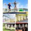 homenote Misting Cooling System 75FT (23M) Misting Line + 28 Brass Mist Nozzles + Brass Adapter(3/4") Outdoor Mister for Patio Backyard Garden Greenhouse Watering