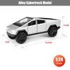 Toy Trucks 1/24 Cybertruck Diecast Cars Cybertruck Metal Toy Cars Cybertruck Model Gifts for Cybertruck Lovers Collection for Kids