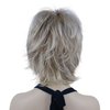 Lydell Short Layered Shaggy Wavy Full Synthetic Wigs (H16/613 Blonde Highlights)
