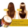 2 Pcs 120ml PURC Magical Hair Mask - 5 Seconds Repairs Damage, Advanced Molecular Repair for Roots, Keratin Treatment & Conditioner for Dry & Damaged Hair