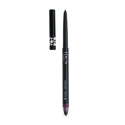 Idun Minerals - Lip Liner - Define Your Lips For A Perfectly Contoured Pout - Balanced Blend Of Emollients And Waxes - Creamy Texture And Smooth Silky Finish - Soft - Greta Bordeaux - 0.01 Oz
