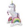Generic Giant Standing Unicorn foil Balloon, 3D Magical Rainbow Cloud Unicorn Party Balloons, Girls Birthday Wedding Baby Shower Decorations Party Supplies (37inch)