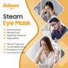 BeHoomi Steam Eye Mask, 10 Packs Heated Eye Mask, Self Heating Disposable SPA Warm Compress for Eyes Sleep Mask, Soothing Moist Heat Eye Masks, Travel Essentials & Relaxation Gifts (Orange Scent)