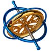 Joytech Precision Gyroscope Metal Anti-Gravity Spinning Top Balance Toy Educational Gift AG002