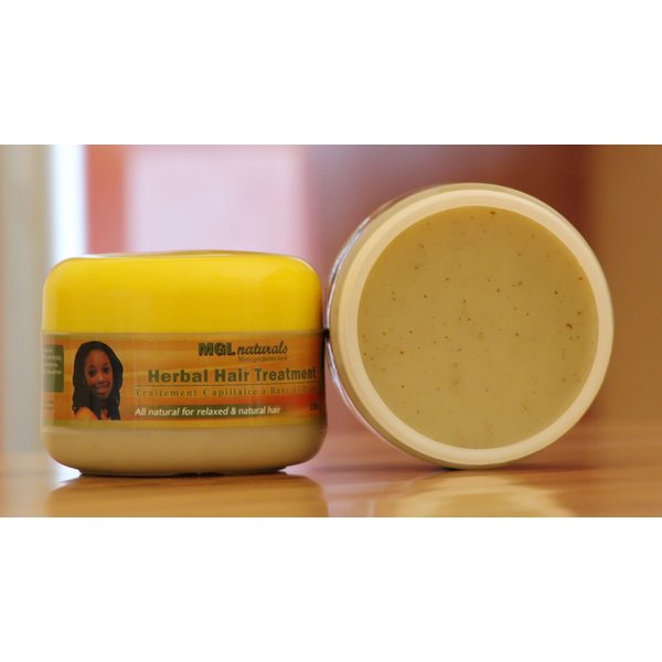 MGL Naturals Hair Treatment Mask - Organic Shea Butter, Castor Oil, Herbal Extract, Virgin Coconut Oil, Mint for Hair Growth, Nourish, Moisturize, Repair Hair, Edges, Scalp and for Dandruff. 10oz