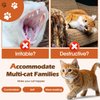 MAOZHUREN 3 Pcs Catnip Toys Fish, Cat Toys Self Play, Cat Toys for Indoor Cats and Kitten, Catnip Cat Toy Help Prevent Damage