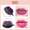 YUYTE Lazy Lipstick, Color Changing Lip Shape Lipstick, Moisturizing Long Lasting Matte Lipstick with Fine Glitter for Women (#7)