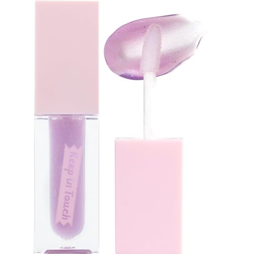 Keep In Touch Jelly Plumper Tint: Tea & Twinkle | Non-Sticky, Long-Lasting Lip Gloss | Vegan and Cruelty-Free Korean Lip Tint (Fairy Tale)