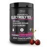 Zeal Naturals Electrolyte Powder Recovery Drink (90 Servings | Black Cherry) w/ 0 Sugar +BCAAs +B-Vitamins Electrolyte Supplement w Potassium Zinc & Magnesium for Hydration - Keto Electrolytes