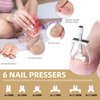 Kucucyle 11PCS Ingrown Toenail Removal Kit, Ingrown Toe Nail Correction for Inward Growing Nails, Ingrown Toenail Tools for Toenail Correction, Toenail Clippers for Adults and Seniors.