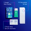 Schick Hydro Silk Sugar Wax Roller for Body + Pubic Hair Removal | Roll On Wax Kit, Soft Wax, Hair Removal Wax, Body Wax Kit, Bikini Line Hair Removal