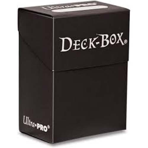 Ultra Pro 80 Card Deck Box - Black