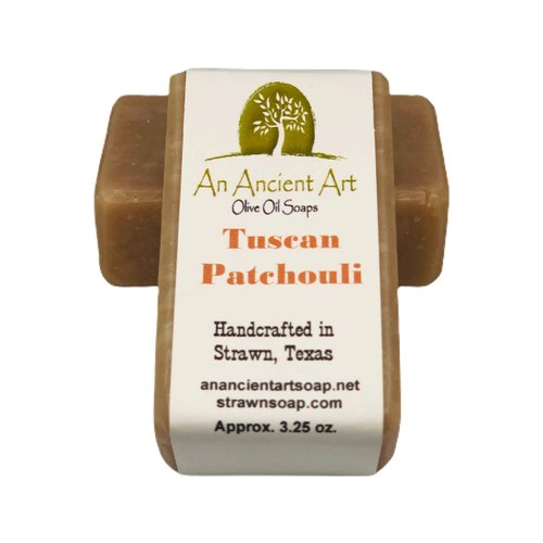 Ancient Art Soap 3.25oz All Natural Handcrafted Olive Oil Soap Bar (Tuscan Patchouli)